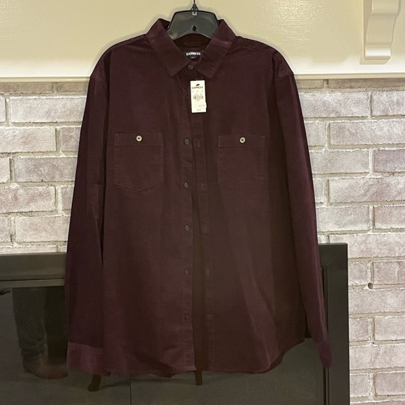 Express Button Down NWT - Picture 1 of 2